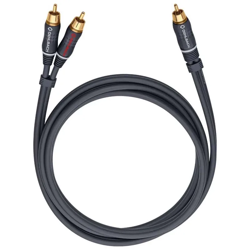 D1c23702 Subwoofer Y-rca-kabel 2 M by Oehlbach – product photo 1 of 6