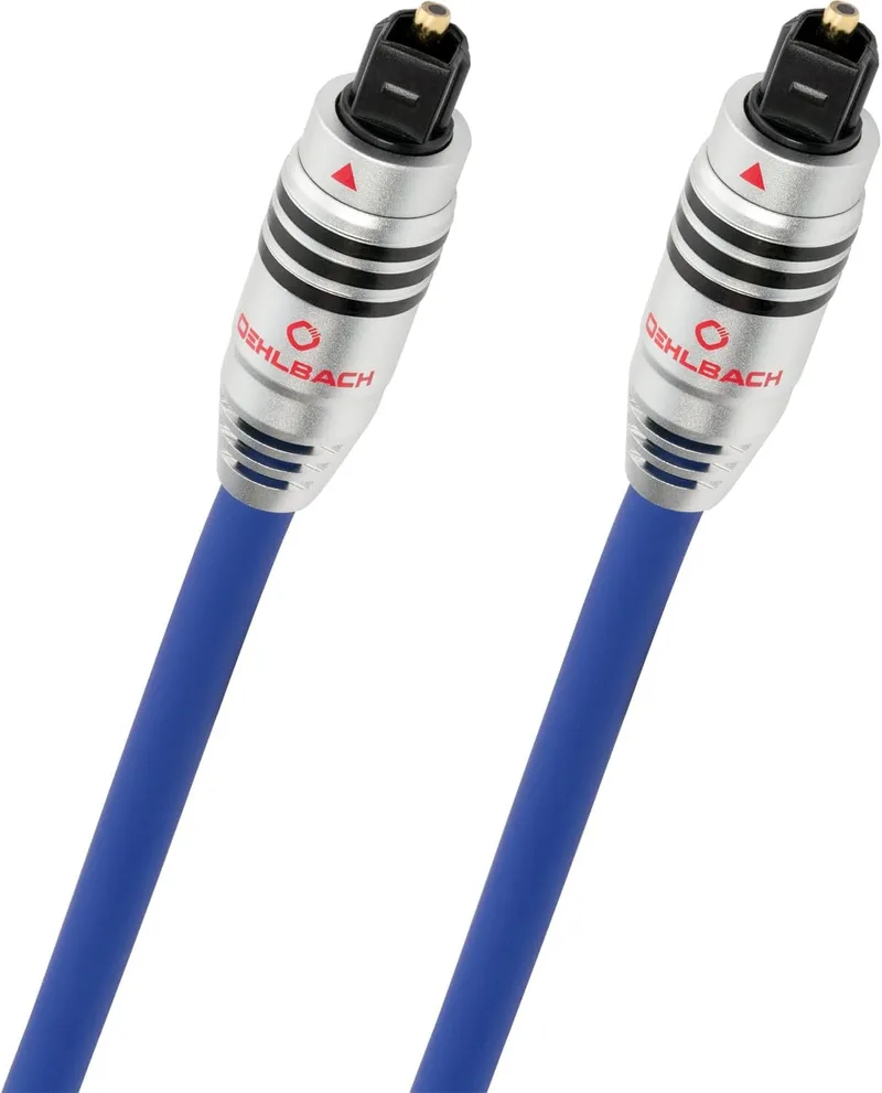 OEHLBACH 1385 Glasvezel kabel 5 m Toslink de Oehlbach en Bleu – photo produit