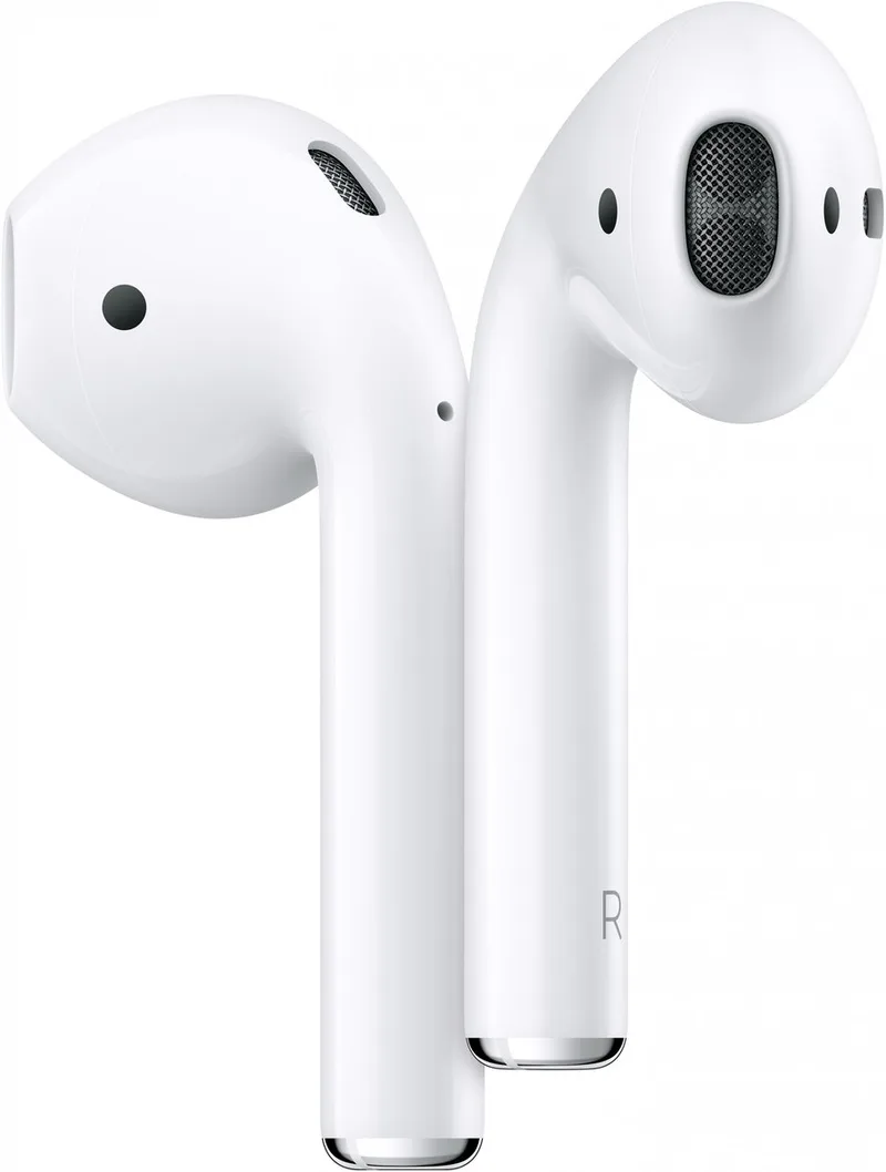 AirPods 2 - met reguliere lightning oplaadcase van Apple in Wit – productfoto