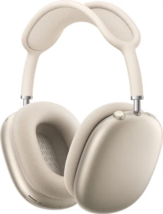 AirPods Max - Draadloze Bluetooth Koptelefoon - USB-C - Beige van Apple in Wit – productfoto 1 van 2