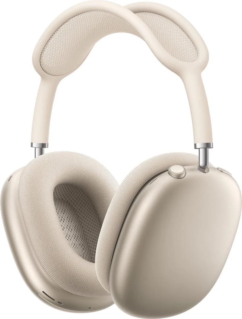AirPods Max - Draadloze Bluetooth Koptelefoon - USB-C - Beige van Apple in Wit – productfoto 1 van 2