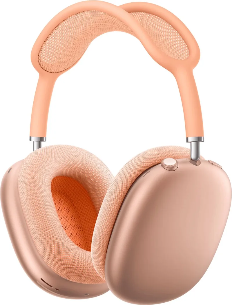 AirPods Max - Draadloze Bluetooth Koptelefoon - USB-C von Apple in Orange – Produktfoto
