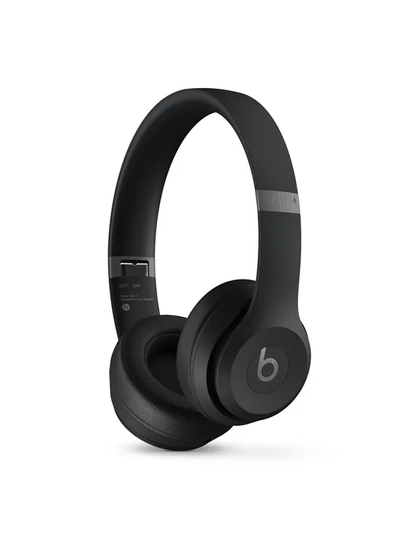 Beats Solo4 Wireless Headphones - On-Ear Wireless Headphones - Matte by Apple in Black – product photo