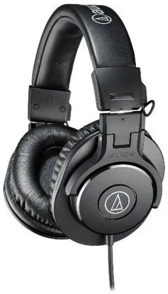 ATH-M30x Professionele Studio Monitor Hoofdtelefoon van Audio-Technica in Zwart – productfoto