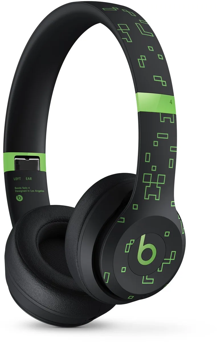 Solo 4 Draadloze Koptelefoon editie van Beats in Minecraft – productfoto