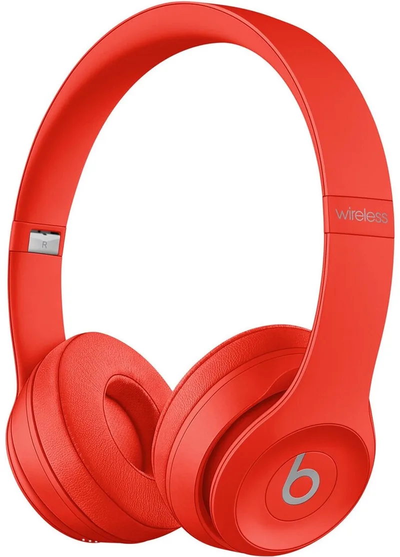 Solo3 - Draadloze koptelefoon van Beats in Rood – productfoto