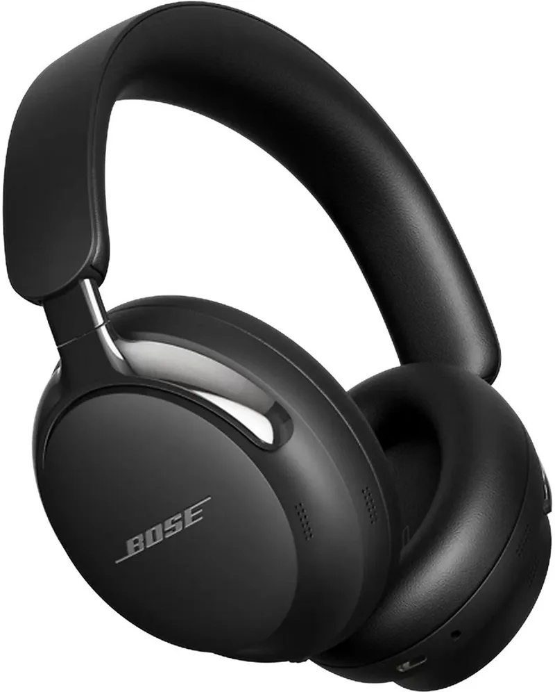 QuietComfort Ultra Headphones (2nd Gen) – Draadloze over-ear koptelefoon – Active Noise Cancelling van Bose in Zwart – productfoto