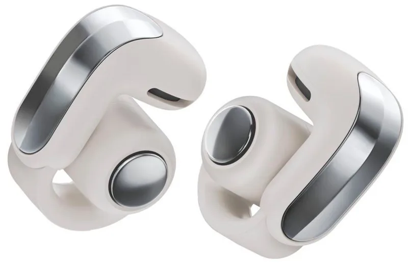Ultra Open Earbuds (2nd Gen) Open-Ear-Kopfhörer (Multi-Point-Verbindung, A2DP Bluetooth, Bluetooth) de Bose en Blanc – photo produit
