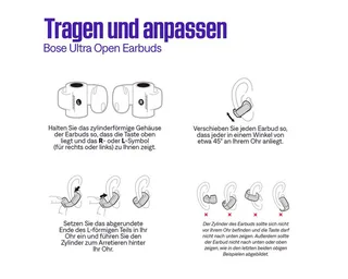 Ultra Open Earbuds by Bose in Black – product photo 3 of 4