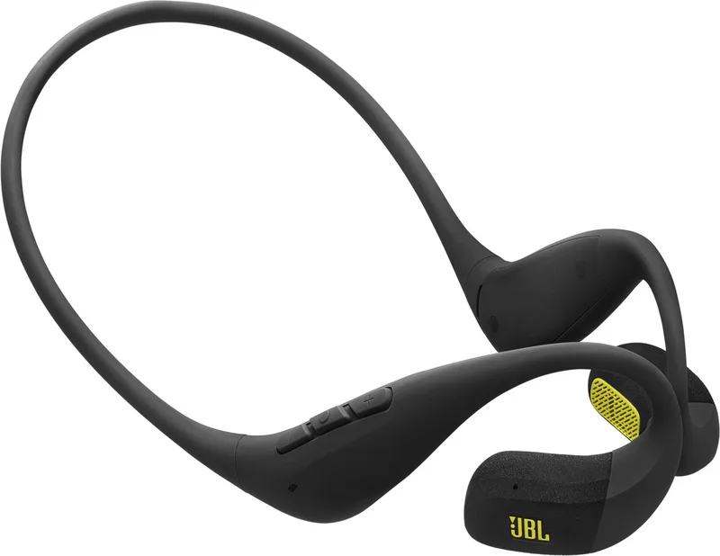 Endurance Pace - Draadloze Open Ear Oortjes met Nekband - Sport Oordopjes - Bluetooth - Hardlopen - 10 uur - IP68 - Zwart & Lime van JBL in Zwart & Lime – productfoto