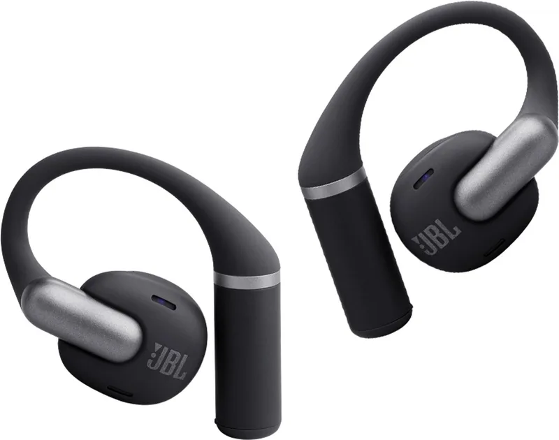 Sense Pro - Open Ear Oordopjes - Oortjes Draadloos - Sport Oordopjes - Bluetooth - Sporten - Hardlopen - 38 uur - Spatwaterdicht - IP54 - Oorhaak van JBL in Zwart – productfoto 1 van 2