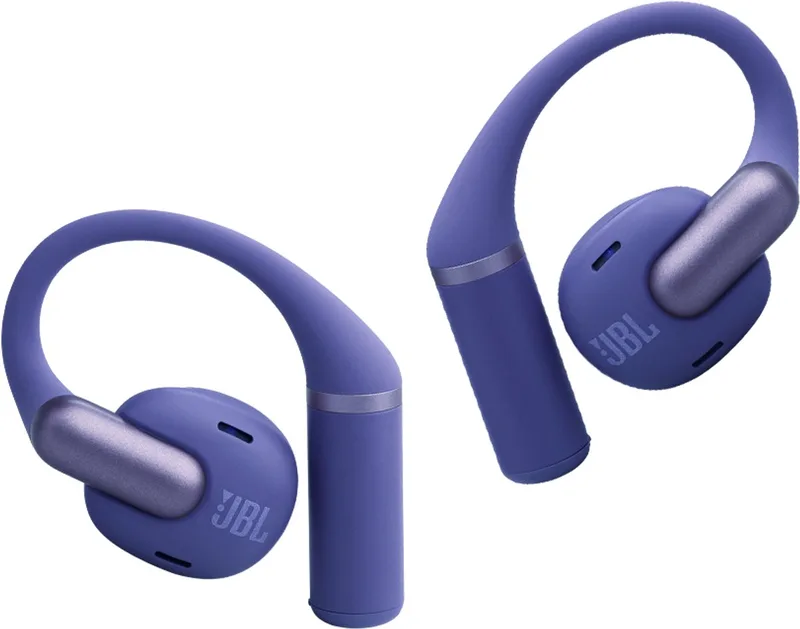 Sense Pro - Open Ear Oordopjes - Oortjes Draadloos - Sport Oordopjes - Bluetooth - Sporten - Hardlopen - 38 uur - Spatwaterdicht - IP54 - Oorhaak van JBL in Blauw – productfoto 1 van 2