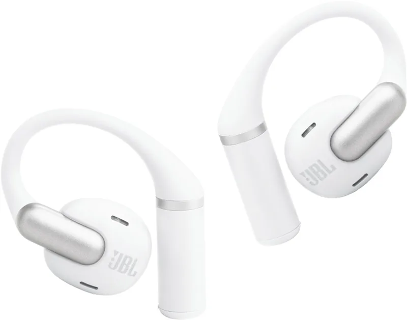Sense Pro - Open Ear Oordopjes - Oortjes Draadloos - Sport Oordopjes - Bluetooth - Sporten - Hardlopen - 38 uur - Spatwaterdicht - IP54 - Oorhaak van JBL in Wit – productfoto 1 van 2
