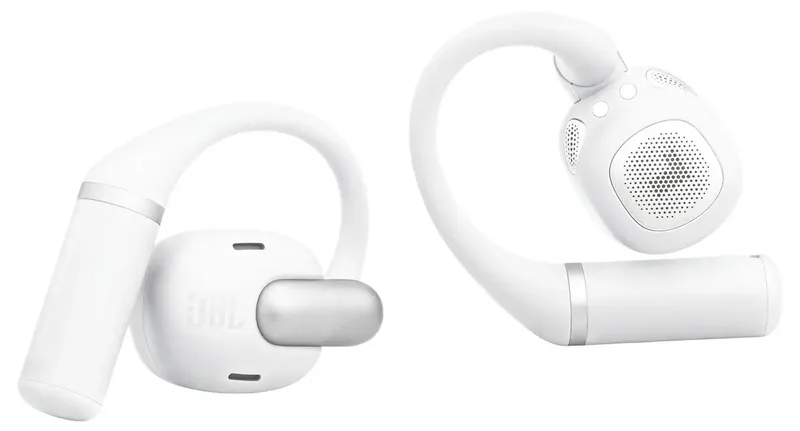 Sense Pro - Open Ear Oordopjes - Oortjes Draadloos - Sport Oordopjes - Bluetooth - Sporten - Hardlopen - 38 uur - Spatwaterdicht - IP54 - Oorhaak van JBL in Wit – productfoto 2 van 2