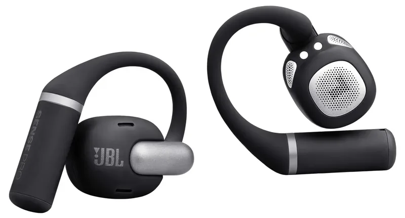 Sense Pro - Open Ear Oordopjes - Oortjes Draadloos - Sport Oordopjes - Bluetooth - Sporten - Hardlopen - 38 uur - Spatwaterdicht - IP54 - Oorhaak van JBL in Zwart – productfoto 2 van 2