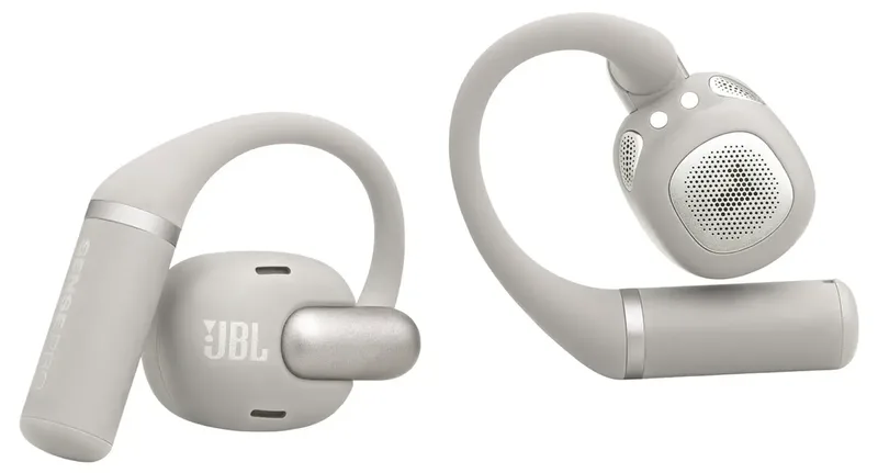 Sense Pro - Open Ear Oordopjes - Oortjes Draadloos - Sport Oordopjes - Bluetooth - Sporten - Hardlopen - 38 uur - Spatwaterdicht - IP54 - Oorhaak van JBL in Grijs – productfoto 2 van 2