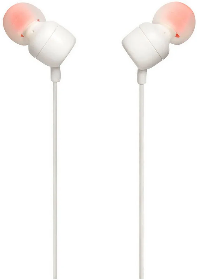 Tune 110 In-Ear-Kopfhörer (Freisprechfunktion) by JBL in White – product photo 3 of 4