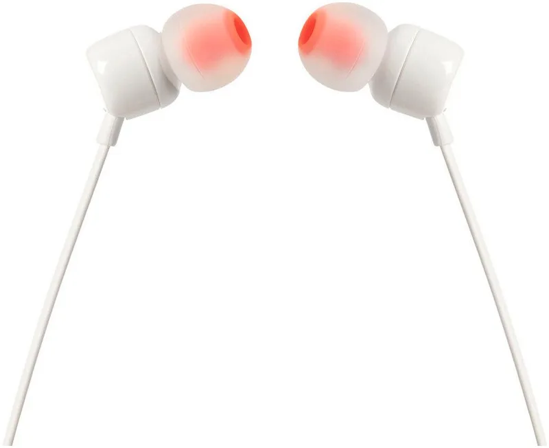 Tune 110 In-Ear-Kopfhörer (Freisprechfunktion) by JBL in White – product photo 4 of 4