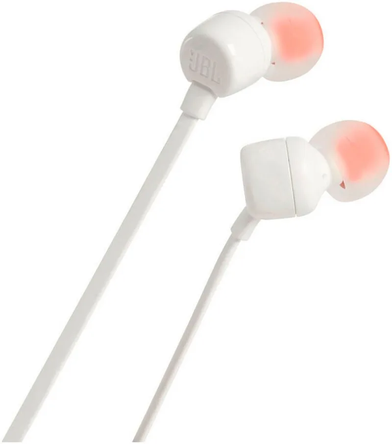 Tune 110 In-Ear-Kopfhörer (Freisprechfunktion) by JBL in White – product photo 1 of 4