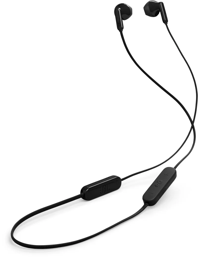 Tune 235BT - Bluetooth Oordopjes Draadloos - In-ear Oortjes met Kabel - 16 uur speeltijd van JBL in Zwart – productfoto