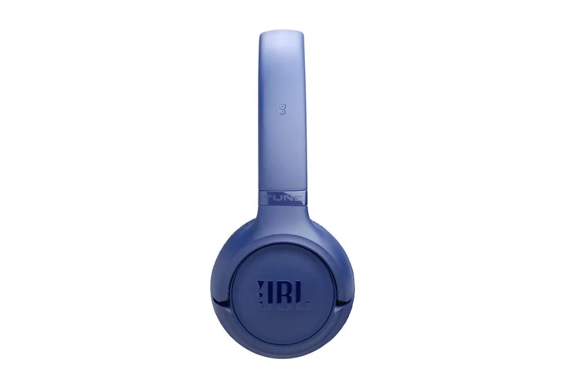 Tune 530 USB-C - USB C Koptelefoon - Bedrade On-ear Headset voor iPhone 15, 16 & 17 - Met Microfoon van JBL in Blauw – productfoto 2 van 5