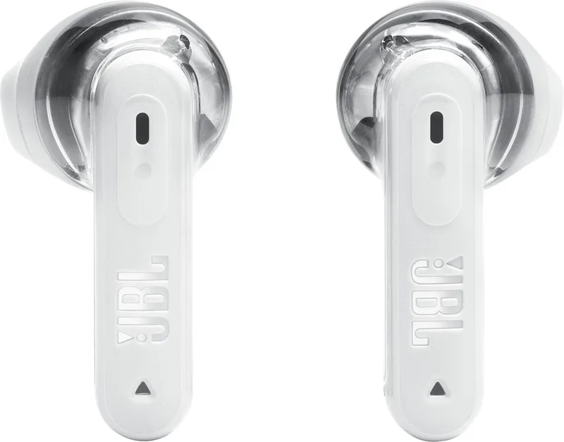 Tune Flex 2 - Noise Cancelling Oordopjes - Draadloos Bluetooth - True Wireless In-ear - 48 uur speeltijd - Open of Gesloten Pasvorm - IP54 van JBL in Ghost White – productfoto