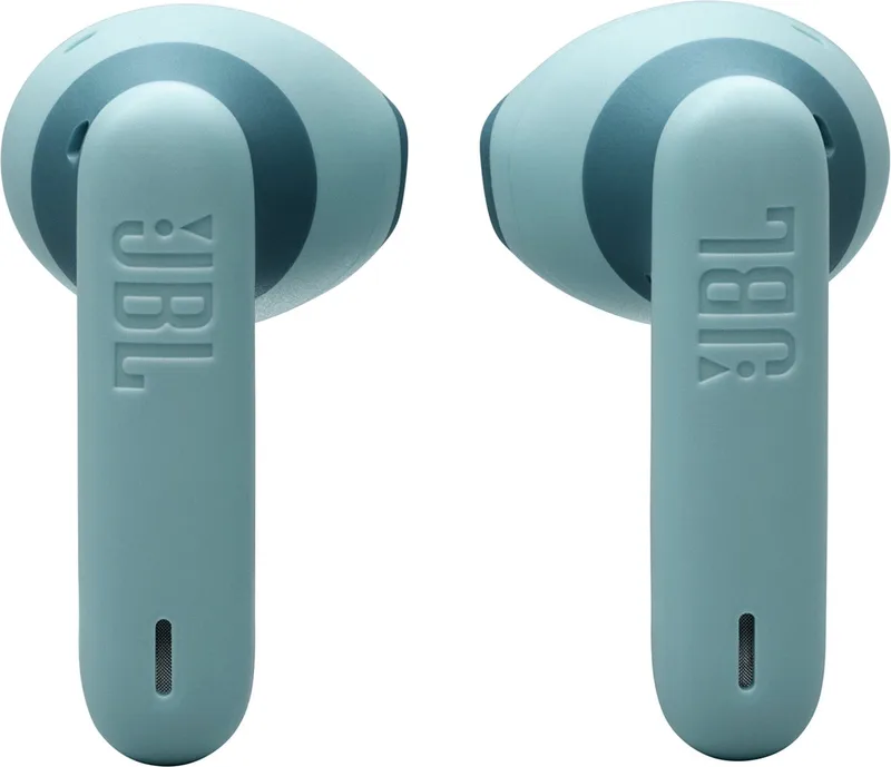 Wave Flex 2 - Noise Cancelling Oordopjes - Oortjes Draadloos - Bluetooth - Open-fit In-ear - 40 uur speeltijd - IP54 van JBL in Blauw – productfoto