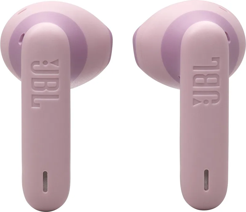 Wave Flex 2 - Noise Cancelling Oordopjes - Oortjes Draadloos - Bluetooth - Open-fit In-ear - 40 uur speeltijd - IP54 van JBL in Roze – productfoto