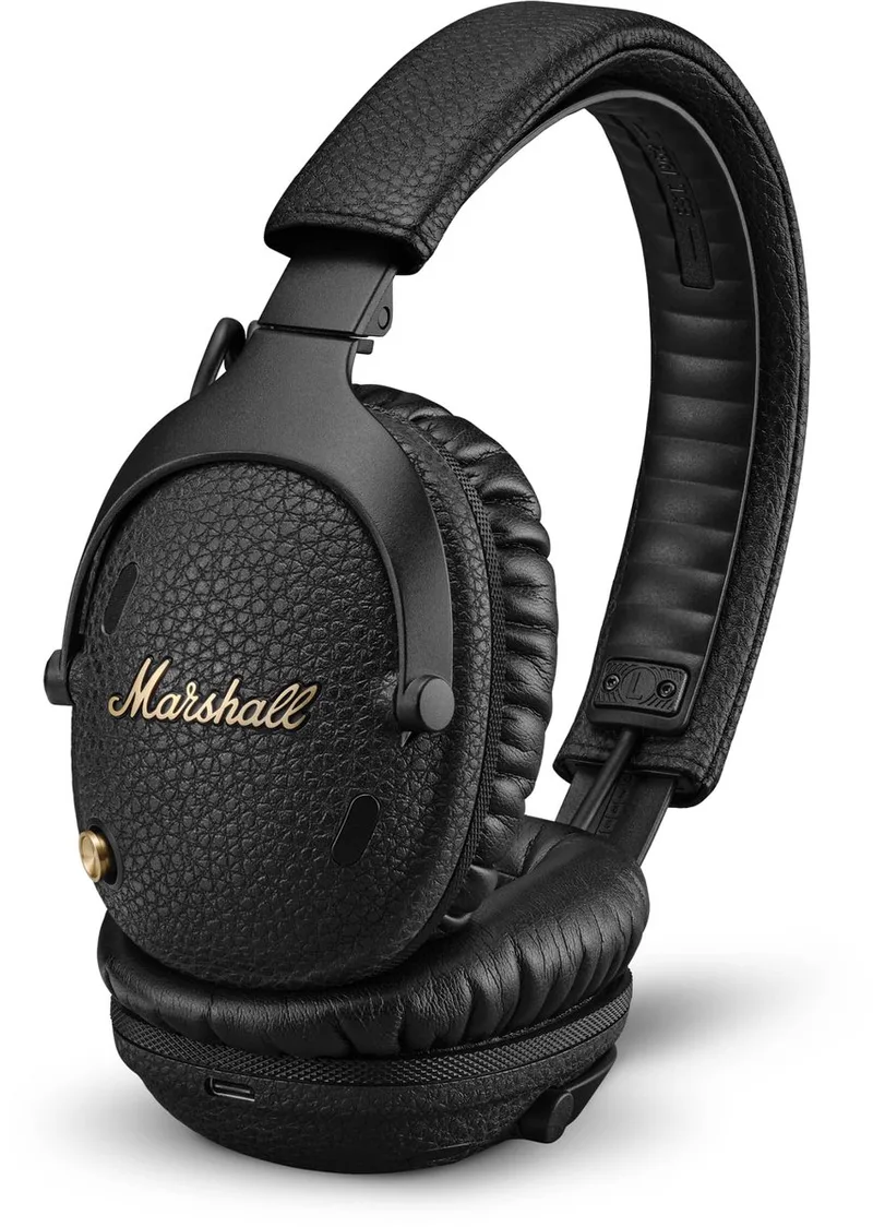Monitor III ANC headphone Black van Marshall in Zwart – productfoto