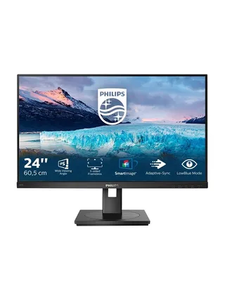 24" Philips S-line 242S1AE - 1920x1080 (FHD) - 75Hz - IPS by Philips in Black – product photo 1 of 2
