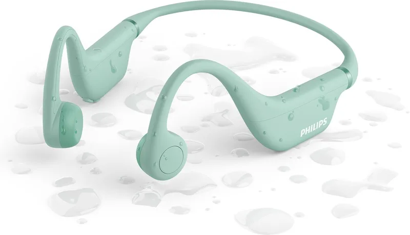 TAK4607 - Draadloze open-ear koptelefoon voor kinderen - Bone conduction van Philips in Groen – productfoto