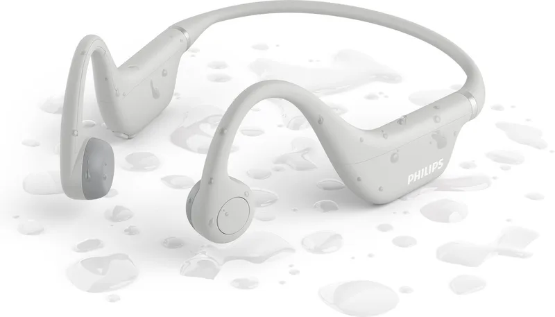 TAK4607 - Draadloze open-ear koptelefoon voor kinderen - Bone conduction van Philips in Grijs – productfoto