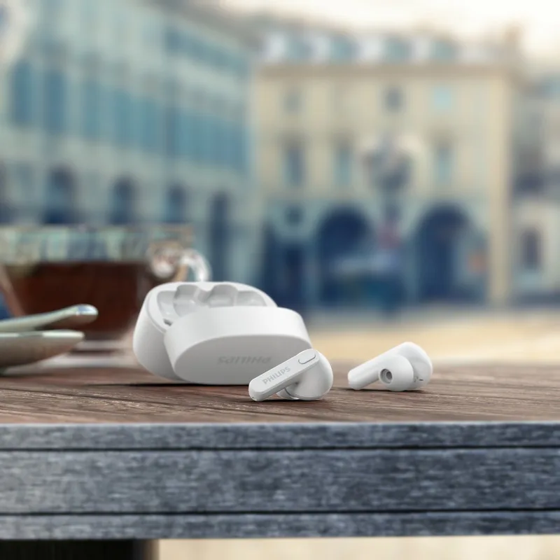 TAT2206 - Draadloze In-Ear Oordopjes van Philips in Wit – productfoto