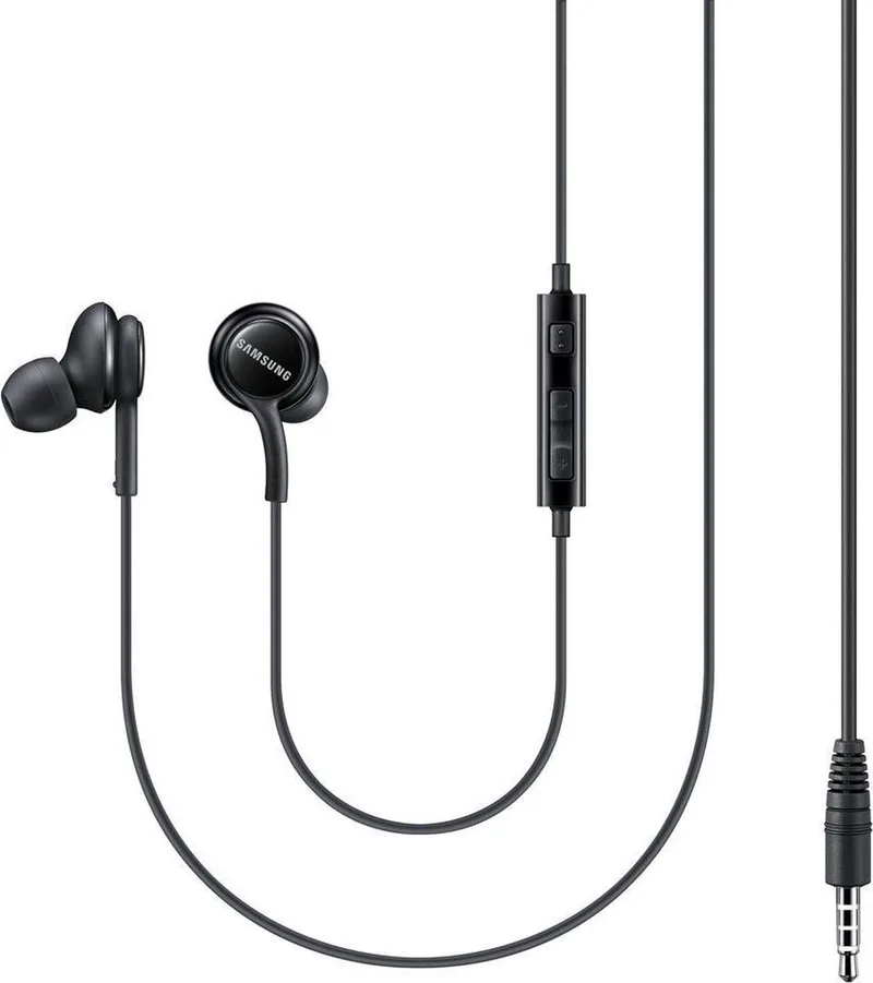 Originele Samsung Galaxy S8 AKG oordopjes, Samsung Galaxy Note 1, Note 2, Note 3, Note 4 van Samsung in Zwart – productfoto