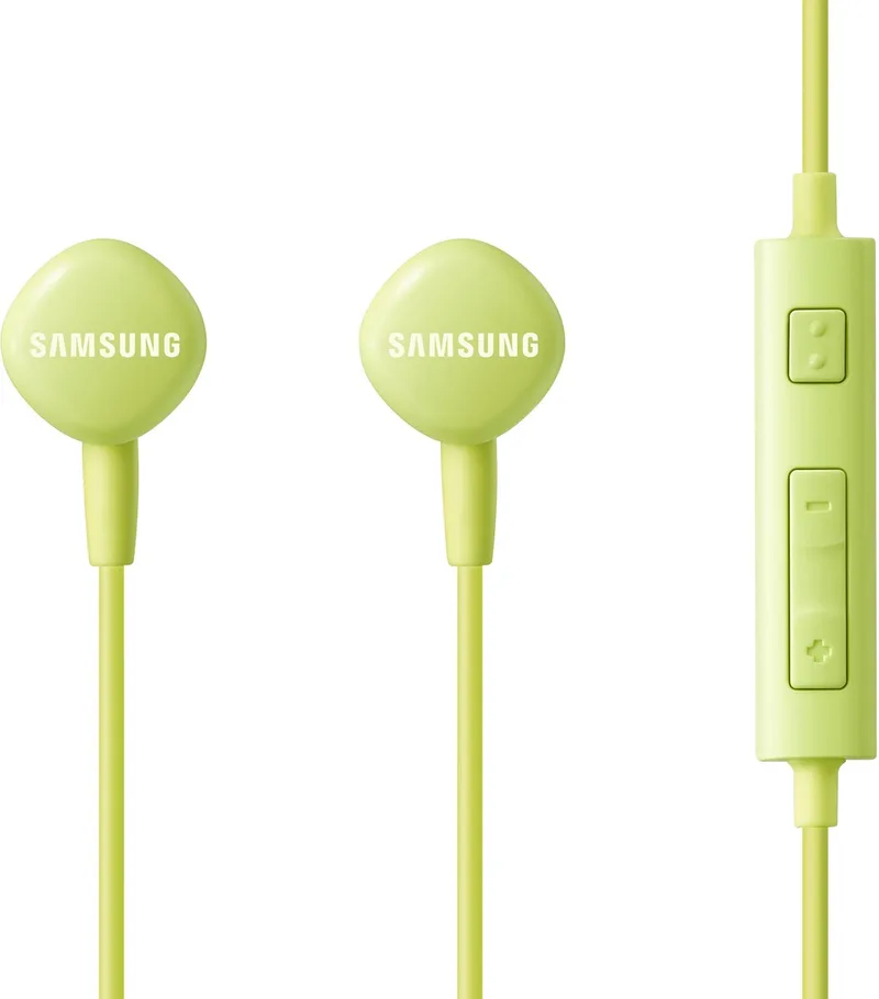 stereo headset - 3.5mm in-ear by Samsung in Green – product photo
