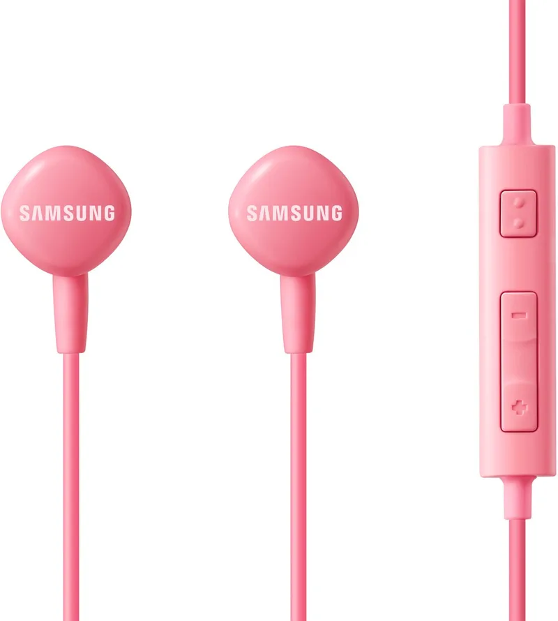 stereo headset - 3.5mm in-ear by Samsung in Pink – product photo