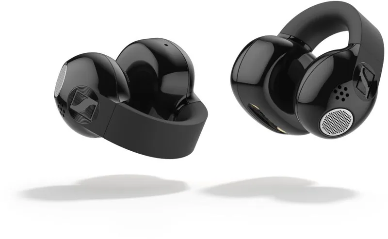 ACCENTUM Clip True Wireless Open Earbuds - Black de Sennheiser en Noir – photo produit