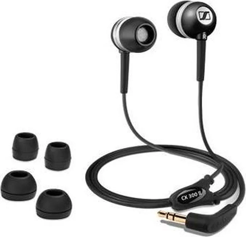 CX 300 II - In-ear oordopjes van Sennheiser in Zwart – productfoto 1 van 2