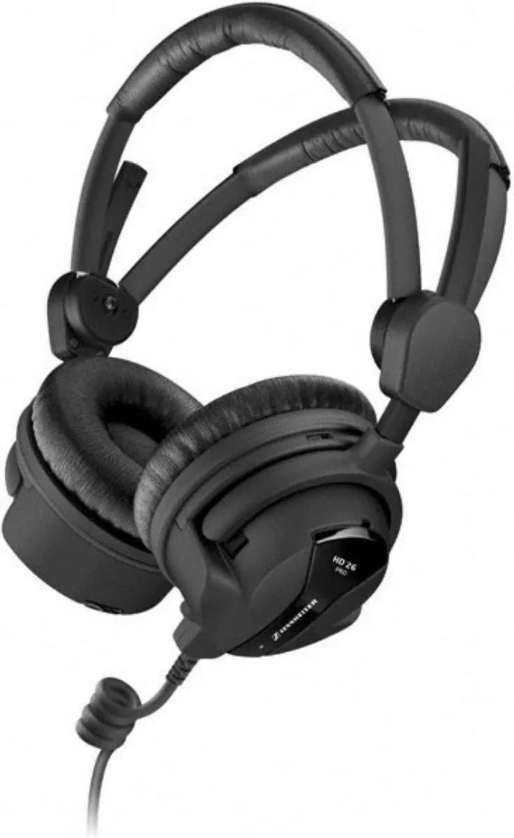 HD 26 - Professionele monitoring hoofdtelefoon van Sennheiser in Zwart – productfoto