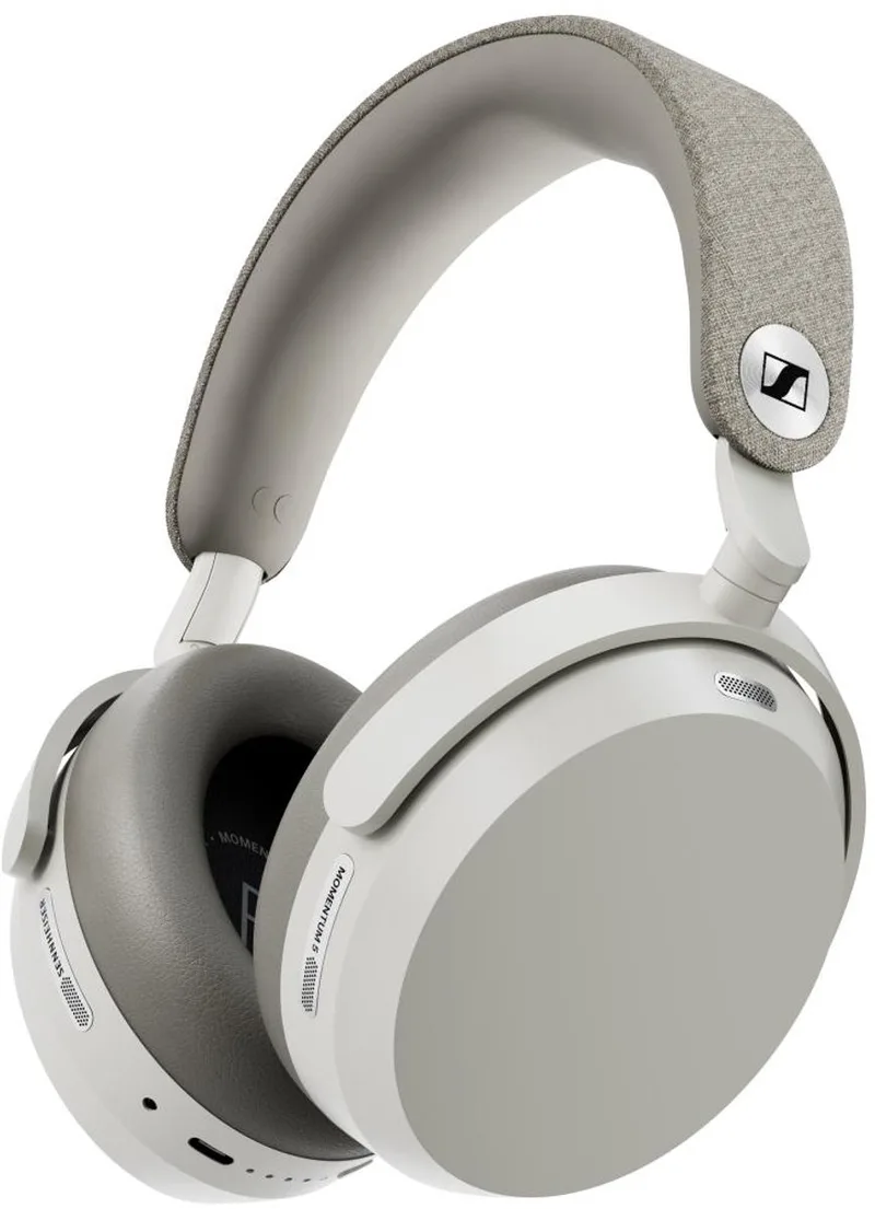 MOMENTUM 5 Wireless - Draadloze over-ear koptelefoon met Noise Cancelling - Bluetooth - 8 microfoons - Hi Res - Dolby audio van Sennheiser in Wit – productfoto