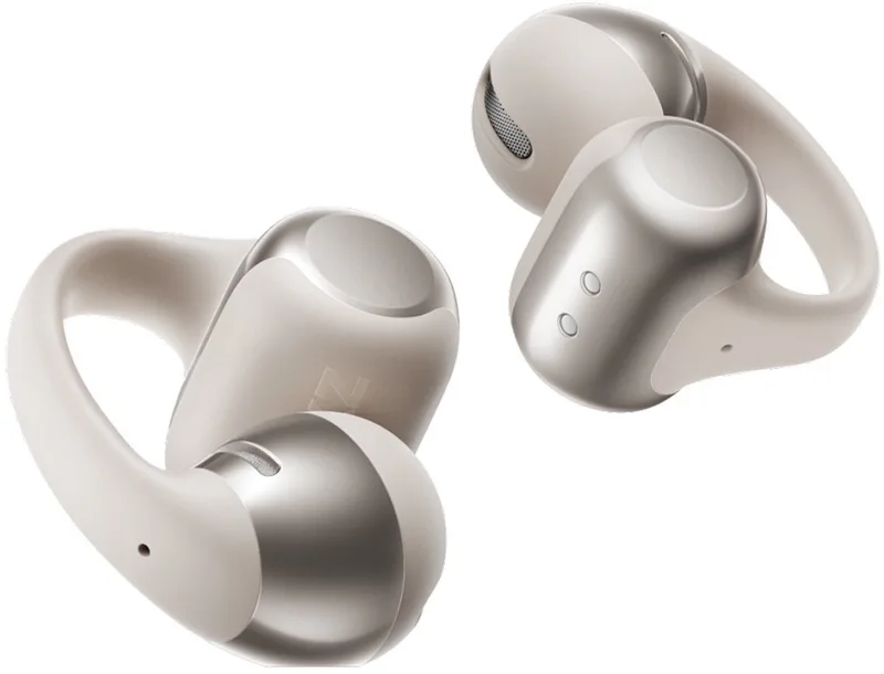 OpenDots ONE Open-ear Clip-on Oortjes – Dolby Audio – Draadloze Oordopjes by Shokz in Grey – product photo
