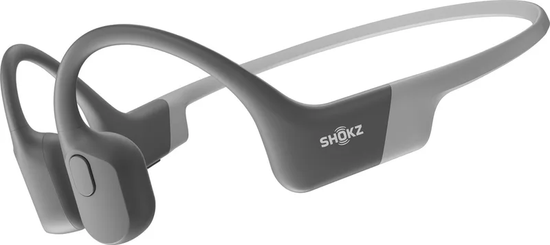OpenRun Bone conduction hoofdtelefoon - Grey van Shokz in Grijs – productfoto