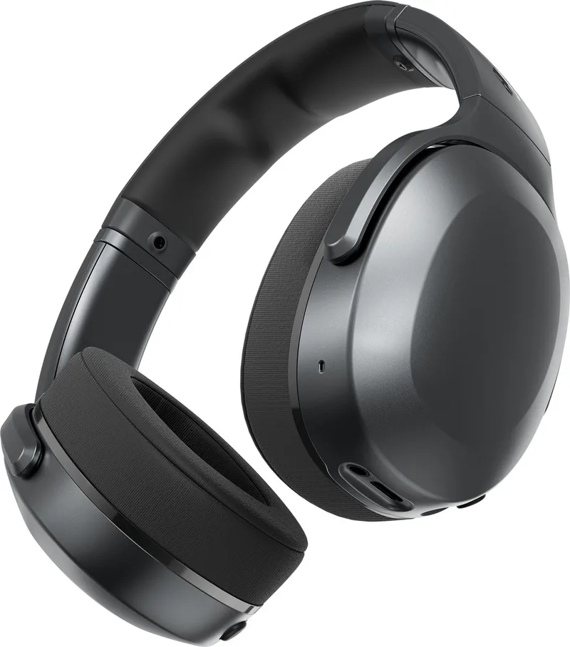 Crusher 540 Active Draadloze Koptelefoon - Zweet- en Waterbestendige Sportkoptelefoon - Donkergrijs van Skullcandy in Zwart – productfoto 1 van 2