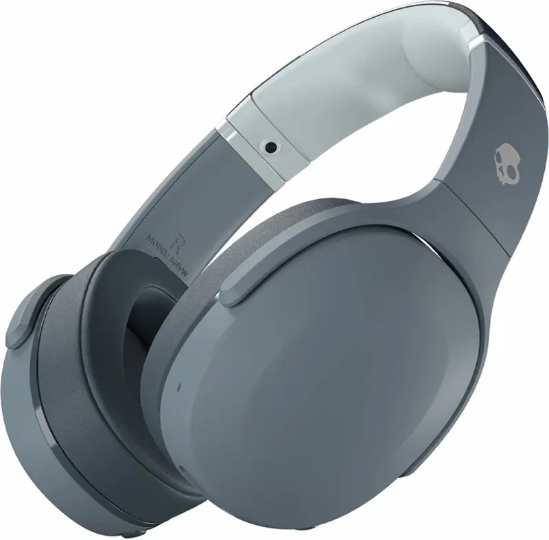 Crusher EVO – Draadloze Koptelefoon Bluetooth – Hoofdtelefoon draadloos van Skullcandy in Grijs – productfoto