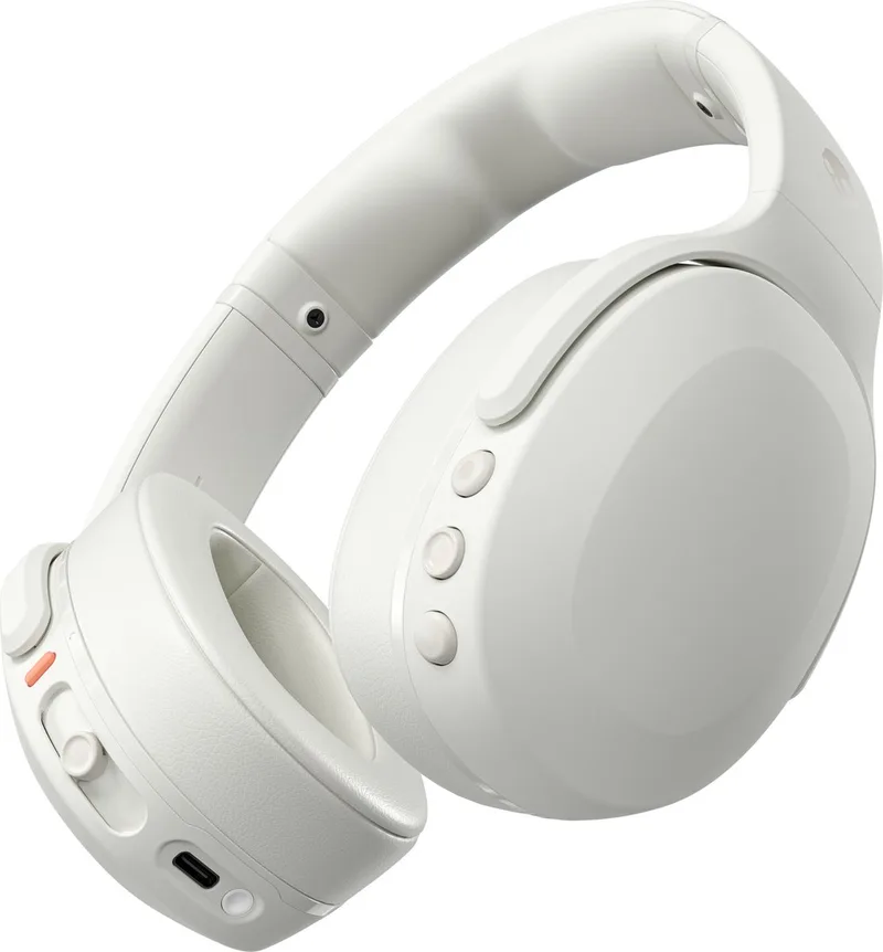 Crusher EVO – Draadloze Koptelefoon Bluetooth – Hoofdtelefoon draadloos van Skullcandy in Wit – productfoto