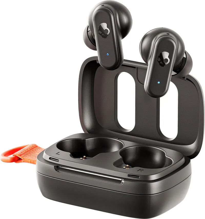 Dime 3 – Draadloze oordopjes – Bluetooth - IPx4 waterbestendig – Snelladen van Skullcandy in Zwart – productfoto 1 van 2