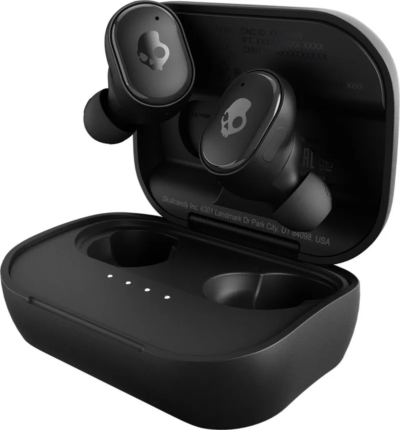 Grind True Wireless In-ear - Oordopjes Draadloos - Oortjes Draadloos Bluetooth - True Black van Skullcandy in Zwart – productfoto