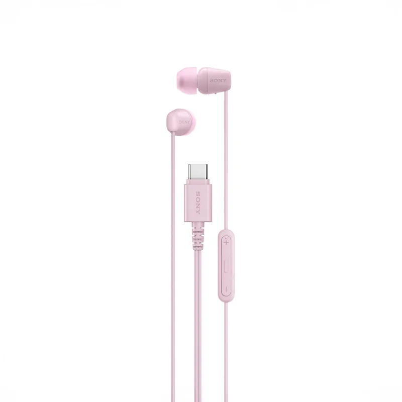 IER-EX15C – In-ear USB-C oordopjes met microfoon by Sony in Pink – product photo