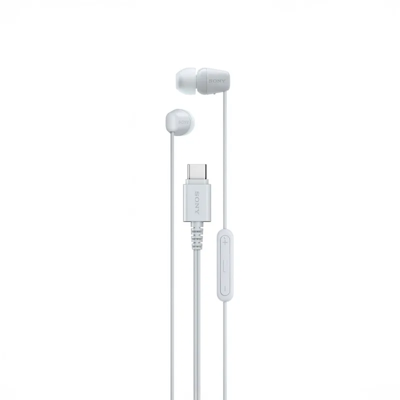 IER-EX15C – In-ear USB-C oordopjes met microfoon by Sony in White – product photo