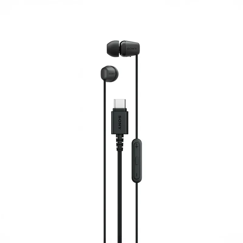 IER-EX15C – In-ear USB-C oordopjes met microfoon by Sony in Black – product photo